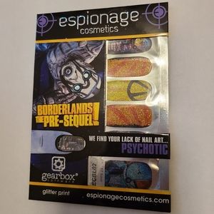 Espionage Cosmetics Borderlands nail strips
